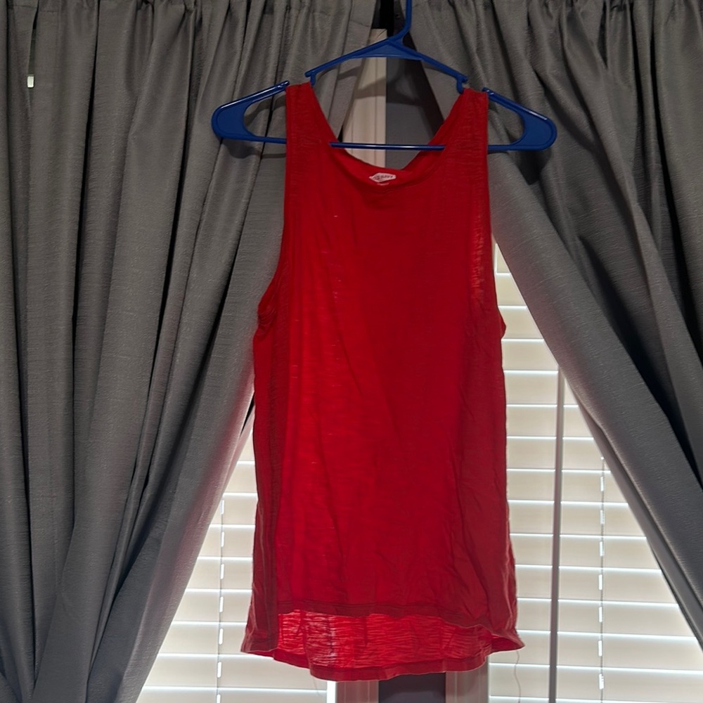 Old Navy Vibrant Red Tank Top